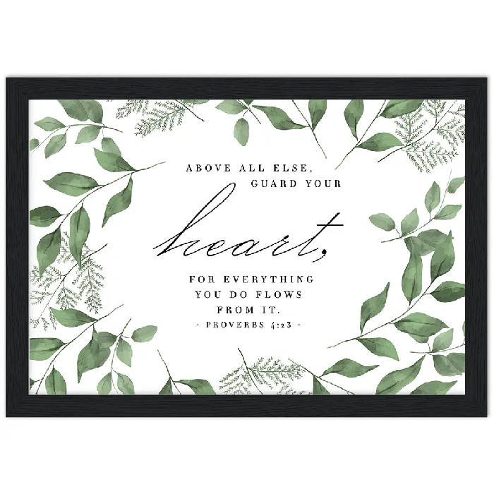 Gelato Earrings Proverbs 423 Leaves Border Matte Poster Wooden Frame A4 Landscape Gelato Earrings Proverbs 423 Leaves Border Matte Poster Wooden Frame A4 Landscape