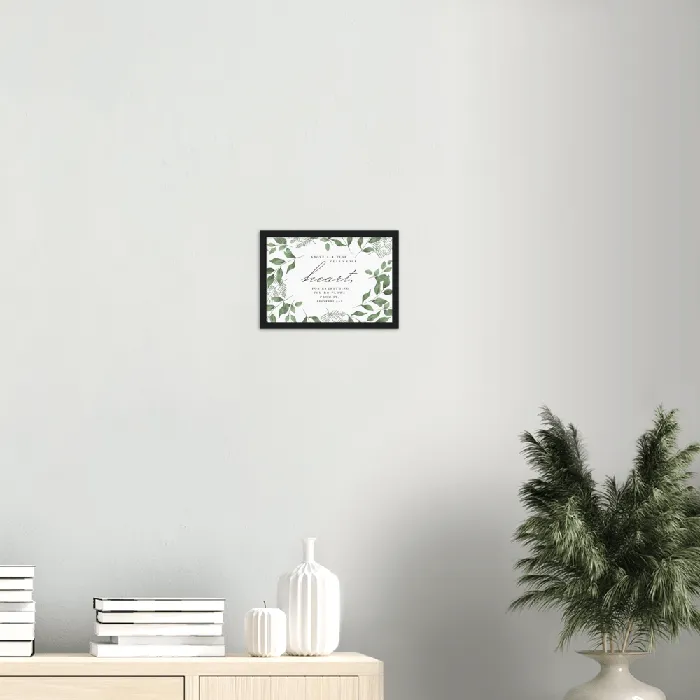 Gelato Earrings Proverbs 423 Leaves Border Matte Poster Wooden Frame A4 Landscape Gelato Earrings Proverbs 423 Leaves Border Matte Poster Wooden Frame A4 Landscape