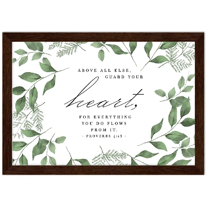 Gelato Earrings Proverbs 423 Leaves Border Matte Poster Wooden Frame A4 Landscape Gelato Earrings Proverbs 423 Leaves Border Matte Poster Wooden Frame A4 Landscape