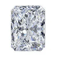 GemFind 222 Carat Radiant Lab Grown Diamond Earrings