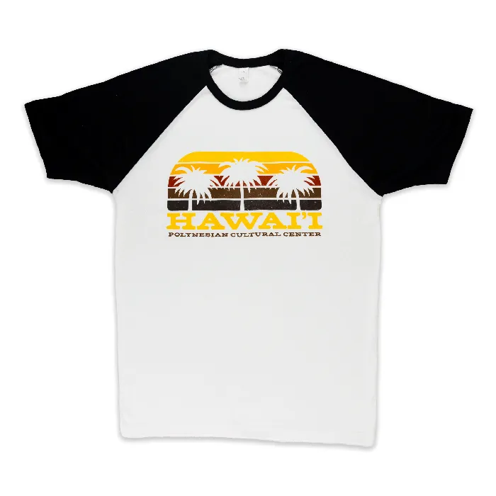 GREATMOUNTAINWE Polynesian Cultural Center Hawaii Sun Bars 100 Cotton Raglan Shirt Earrings GREATMOUNTAINWE Polynesian Cultural Center Hawaii Sun Bars 100 Cotton Raglan Shirt Earrings