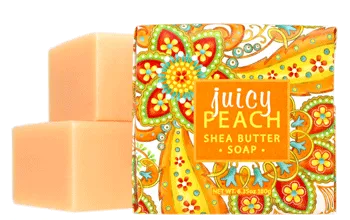 GREENWICH Earrings Greenwich Bay Juicy Peach Shea Butter Soap 19oz