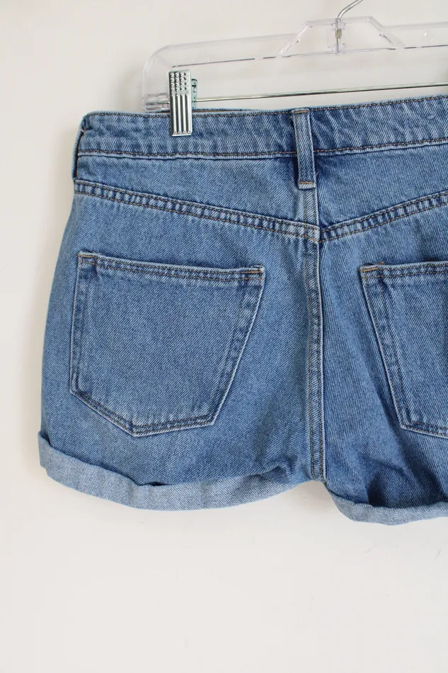 HM HM Denim Shorts 8 Earrings