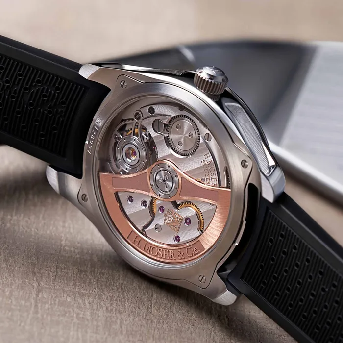 H Moser Cie Pioneer Tourbillon Watch H Moser Cie Watches