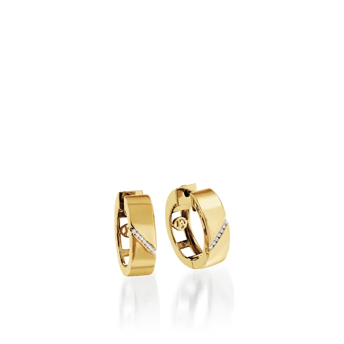 Havana Diamond Hoop Earrings John Atencio Earrings