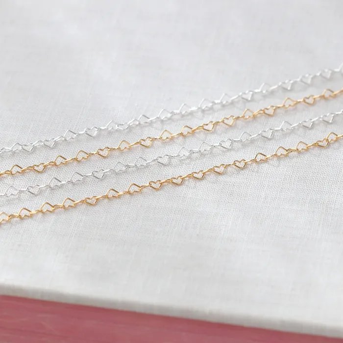 Heart Chain Necklace Kris Nations Necklaces Heart Chain Necklace Kris Nations Necklaces