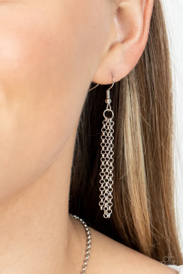 Heart Full of Faith White Paparazzi Accessories Necklaces