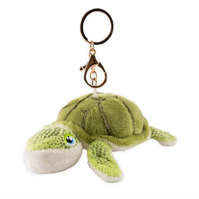 Honu Sea Turtle Plush KeychainFob Green MADDENCORP Earrings