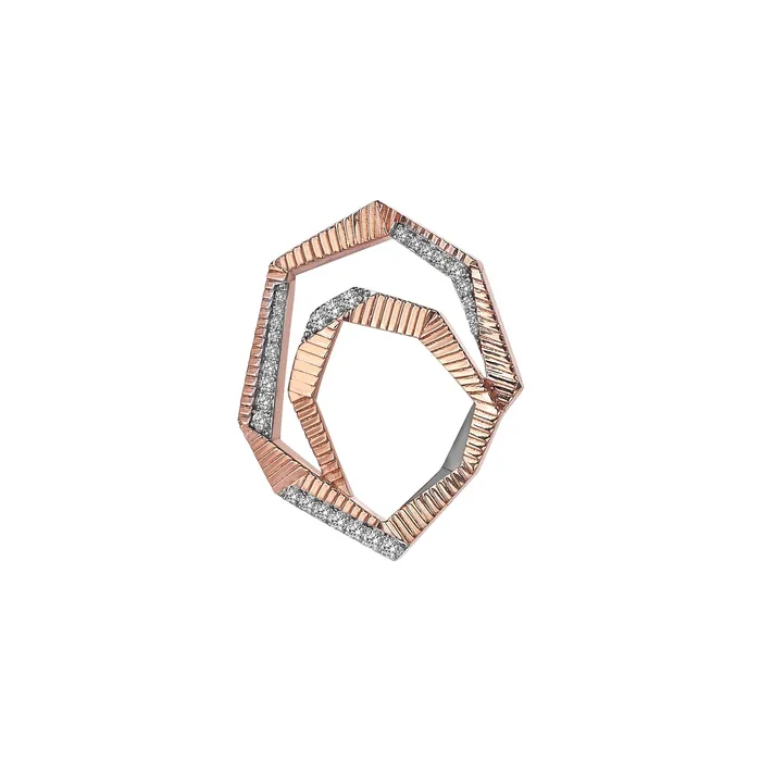 Hypnosis Hoop Earring Kismet By Milka Earrings