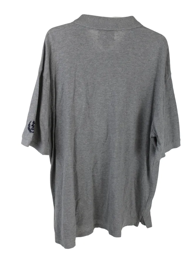 Izod Earrings Izod Collegiate Gray Polo Shirt XL