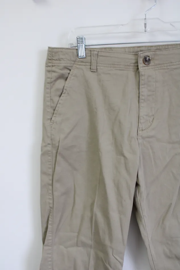 Izod Earrings Izod Tan Khaki Pants 20 Husky