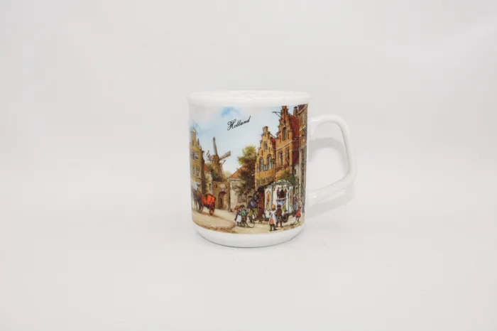 JCV Hunnik Collection Holland Mug Jubilee Thrift Earrings