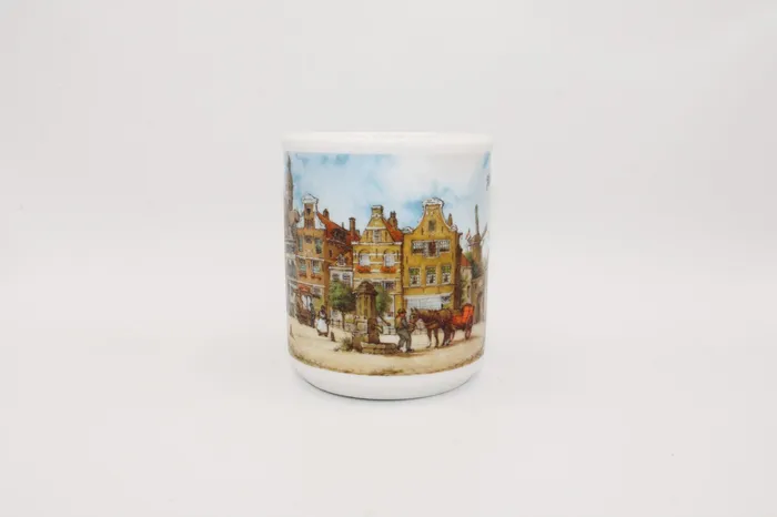 JCV Hunnik Collection Holland Mug Jubilee Thrift Earrings