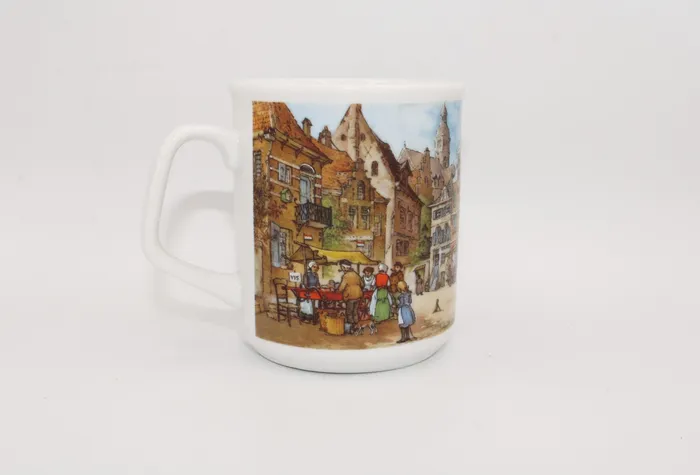 JCV Hunnik Collection Holland Mug Jubilee Thrift Earrings