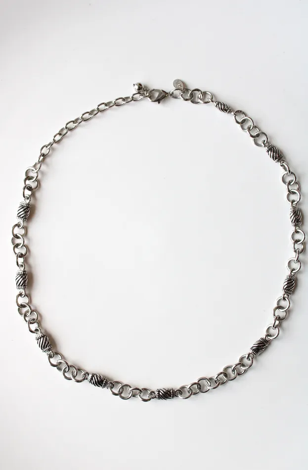 Joan Rivers Necklaces Joan Rivers Silver Chain Necklace