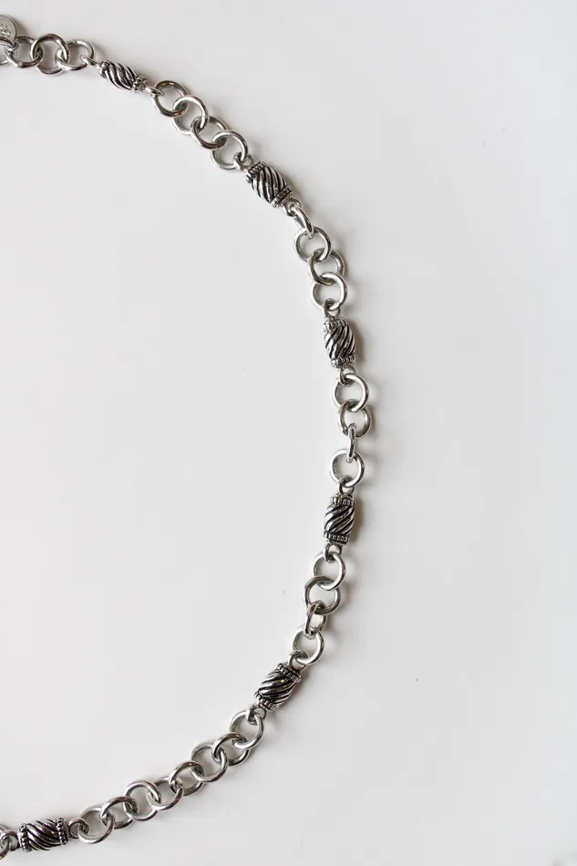 Joan Rivers Necklaces Joan Rivers Silver Chain Necklace