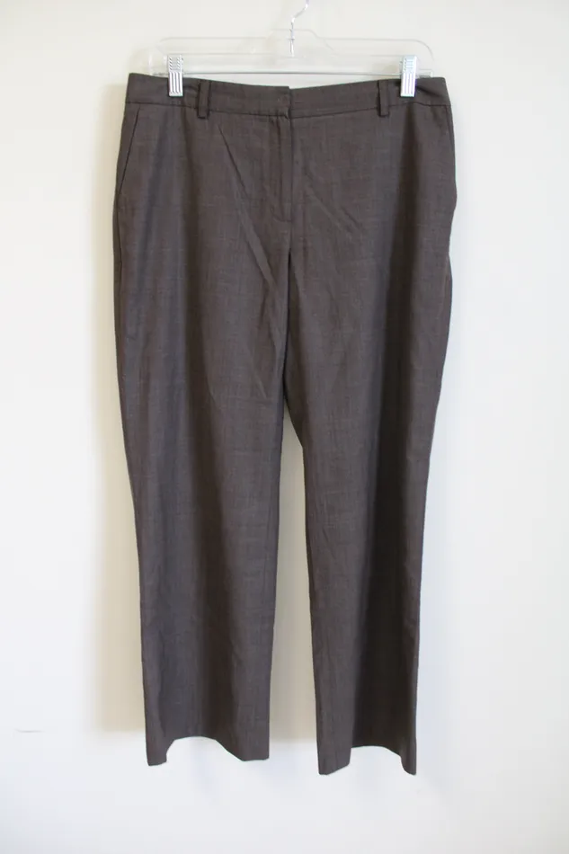Jones New York Earrings Jones New York Stretch Brown Trousers 8 Petite
