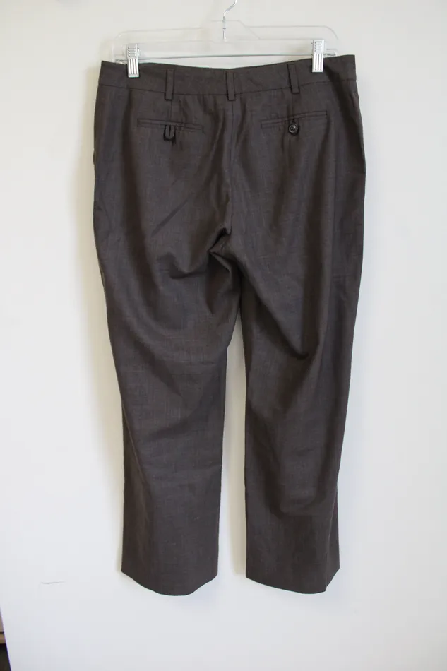 Jones New York Earrings Jones New York Stretch Brown Trousers 8 Petite
