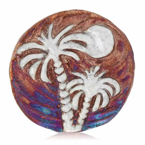 JOYCRAFTERSINC Earrings Raku Medallions