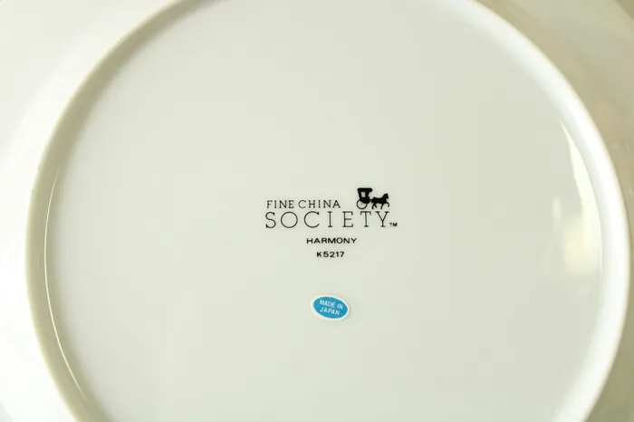 Jubilee Thrift Earrings Fine China Society Harmony 5217 13 Serving Plate