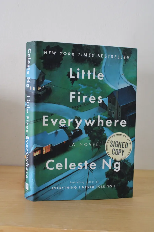 Jubilee Thrift Necklaces Little Fires Everywhere Signed Autographed Book by Celeste Ng Jubilee Thrift Necklaces Little Fires Everywhere Signed Autographed Book by Celeste Ng
