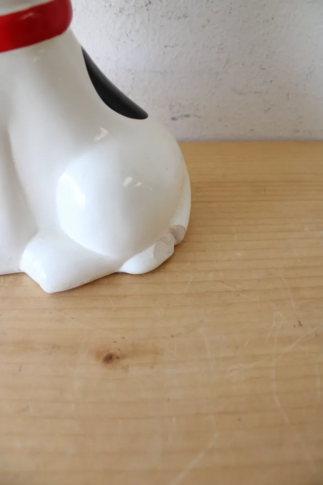 Jubilee Thrift Peanuts Snoopy Ceramic Coin Bank Earrings