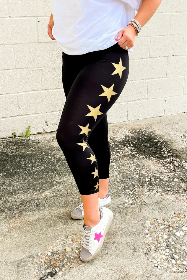 Judson Star Accents Leggings Earrings