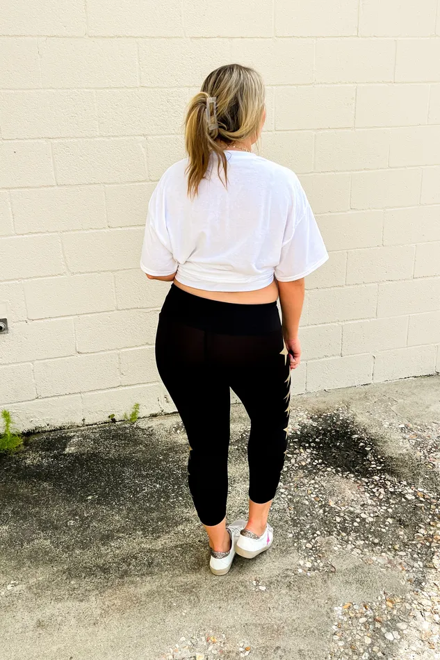 Judson Star Accents Leggings Earrings