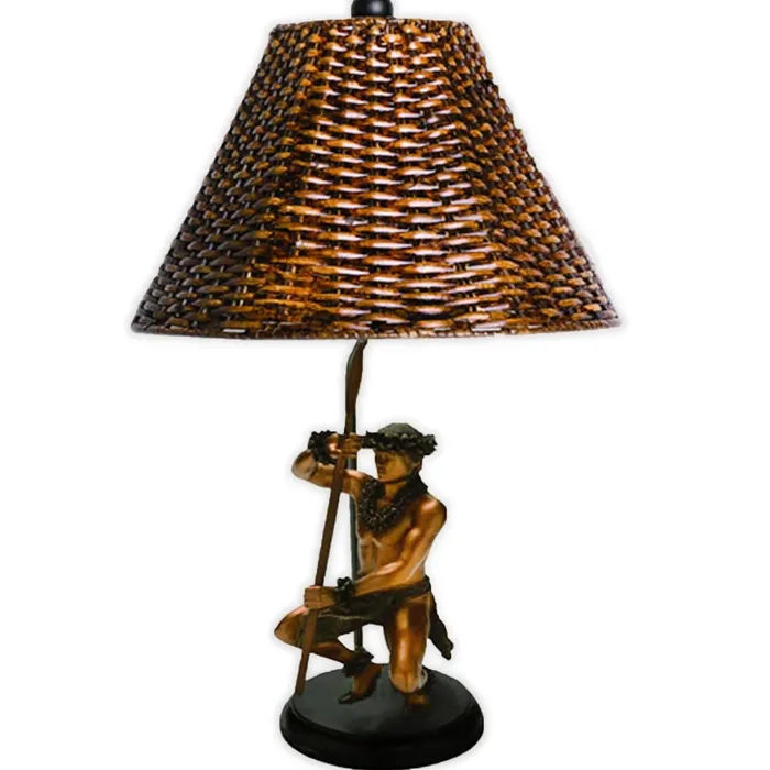 Kekoa Rattan Lamp by Kim Taylor Reece DBIHAWAII Earrings