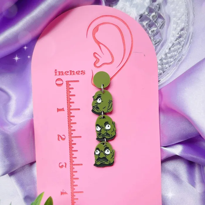 KGF Jewelry Kashira Acrylic Earrings Keychains Earrings KGF Jewelry Kashira Acrylic Earrings Keychains Earrings