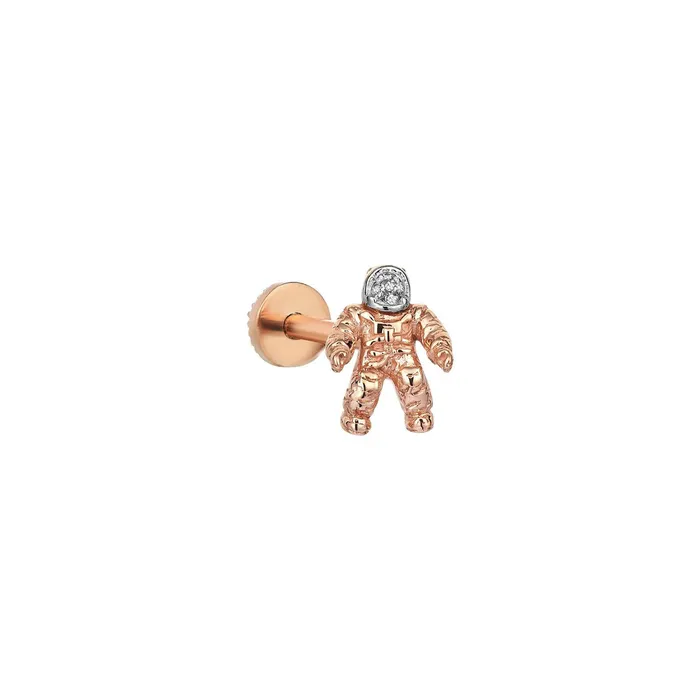 Kismet by Milka Earrings Astronaut Piercing