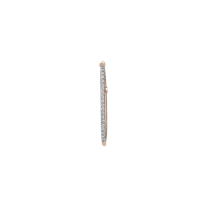 Kismet by Milka Earrings Equality Pave Hoop Earring