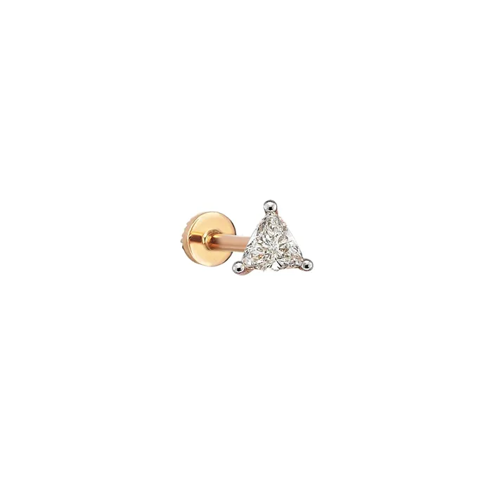 Kismet By Milka Earrings Large Triangle Piercing