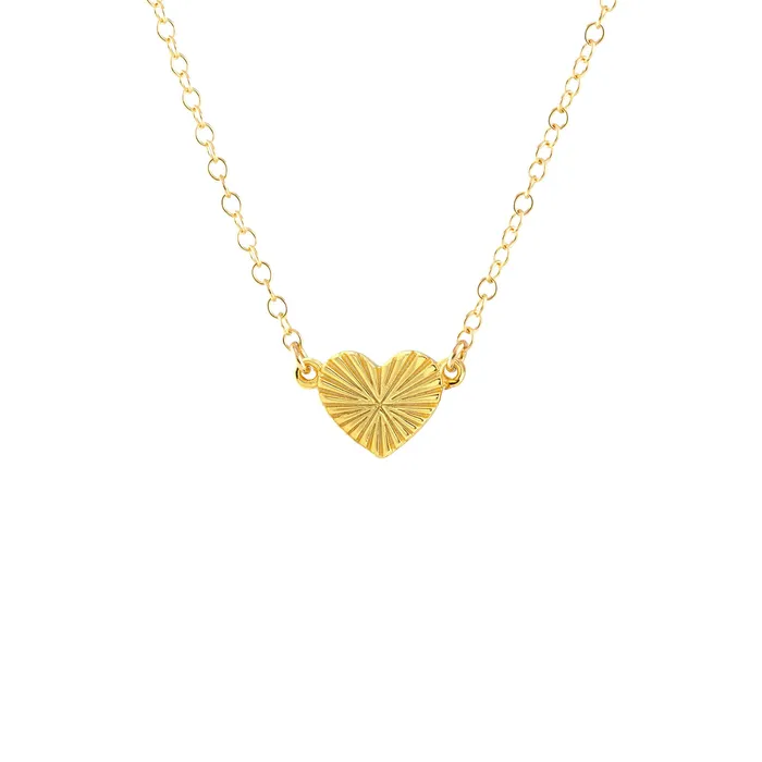 Kris Nations Necklaces Heartbeat Charm Necklace