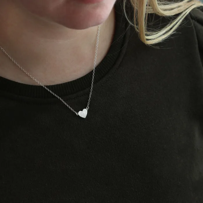 Kris Nations Necklaces Heartbeat Charm Necklace Kris Nations Necklaces Heartbeat Charm Necklace