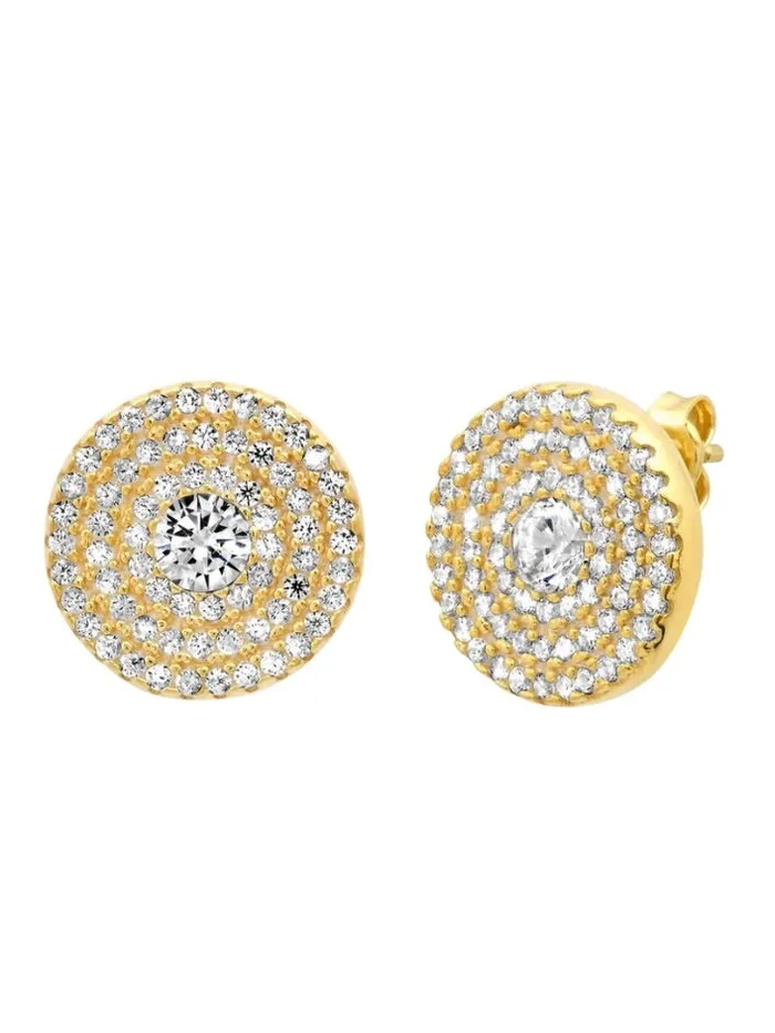Large Round Post Earring Tai Rittichai Inc Earrings