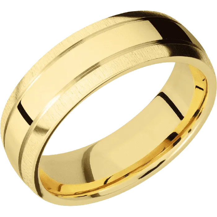 Lashbrook Earrings 14K Yellow Gold Polish Crosssatin Finish