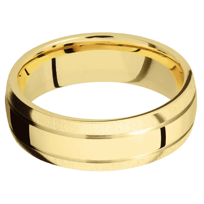 Lashbrook Earrings 14K Yellow Gold Polish Crosssatin Finish