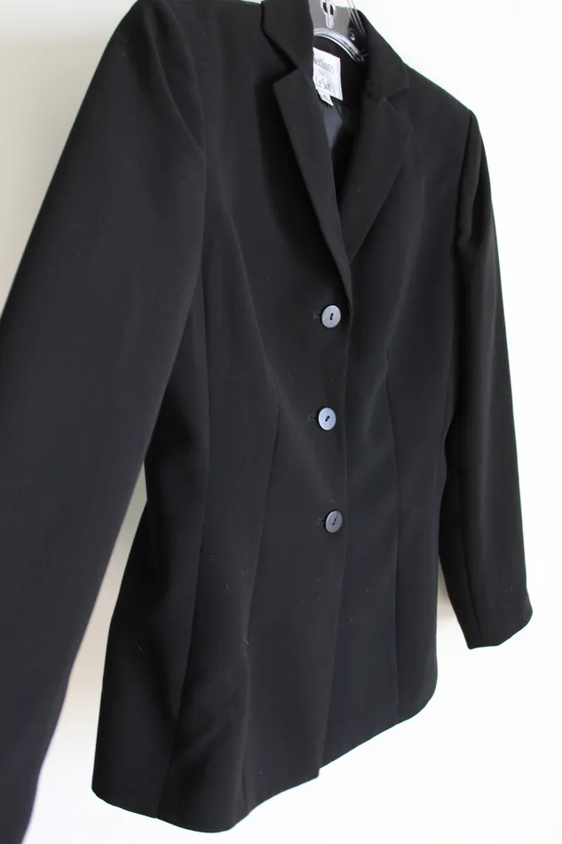 Le Suit Necklaces Collections For Le Suit Black Blazer 4 Petite