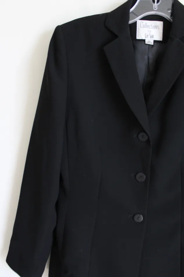 Le Suit Necklaces Collections For Le Suit Black Blazer 4 Petite