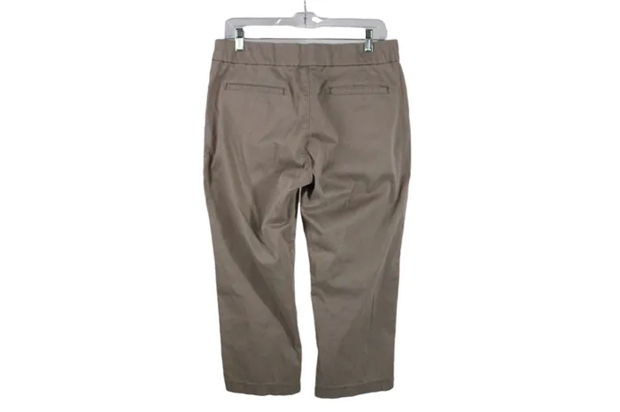 Lee Earrings Lee Style Up Tan Capri Pant 10