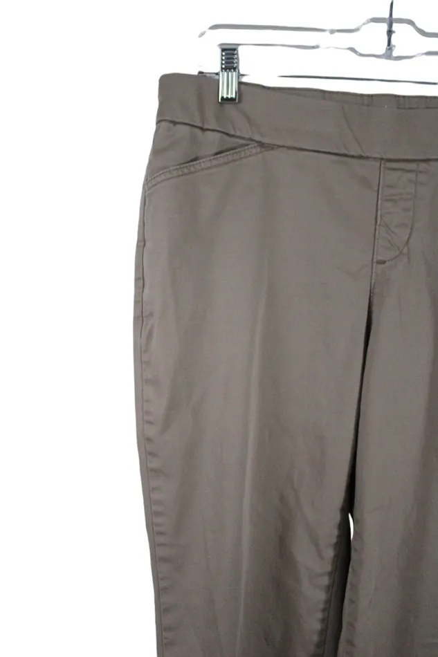 Lee Earrings Lee Style Up Tan Capri Pant 10