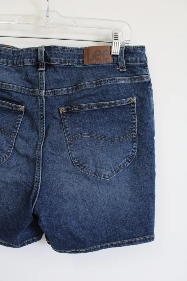 Lee Slim Fit Denim Shorts 14 Lee Earrings