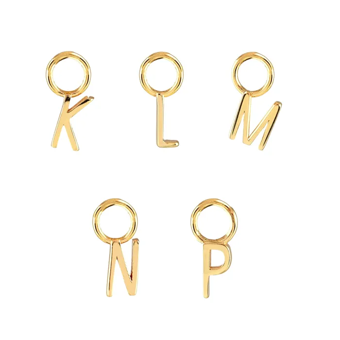 Letter Earring Charms sold as single letters Kris Nations Earrings