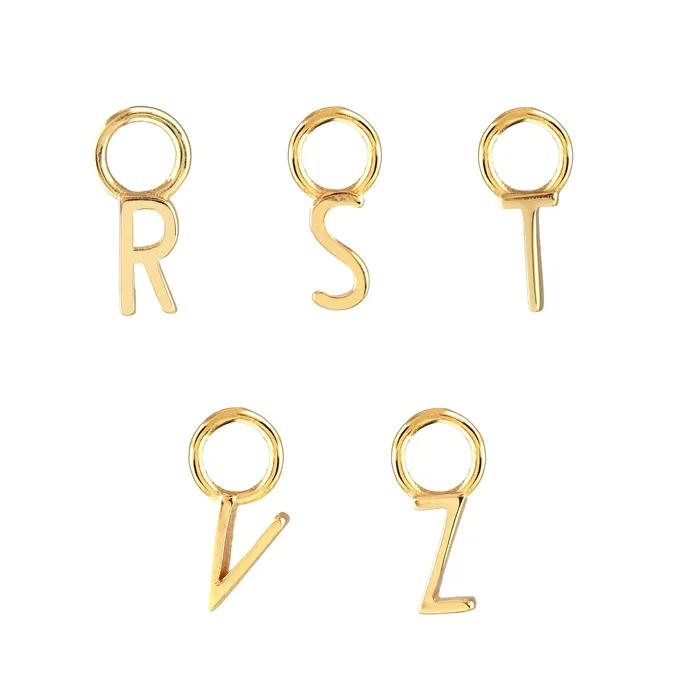Letter Earring Charms sold as single letters Kris Nations Earrings