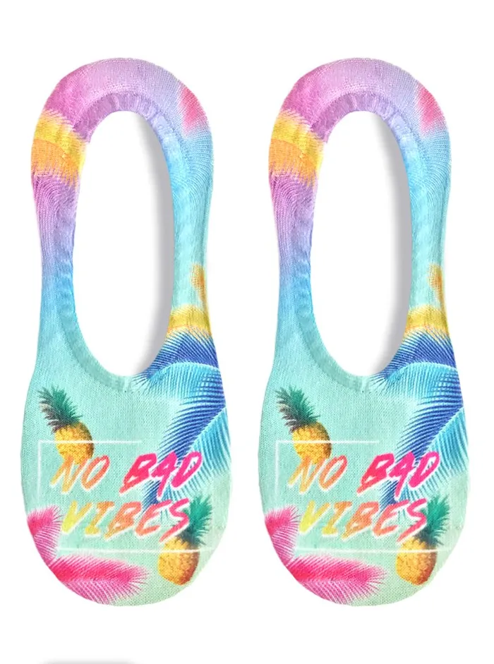 Living Royal No Bad Vibes NoShow Liner Socks LIVINGROYAL Earrings