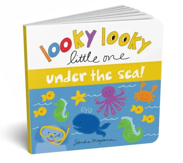 Looky Looky Little One Under the Sea Book SOURCEBOOKS Earrings
