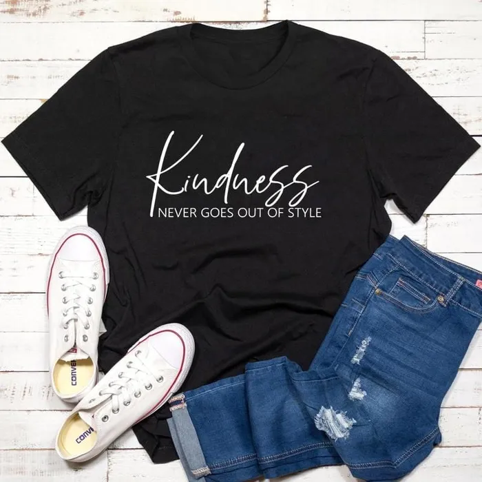 Lords Guidance Necklaces Christian TShirt br Kindness Never Goes Out Of Style