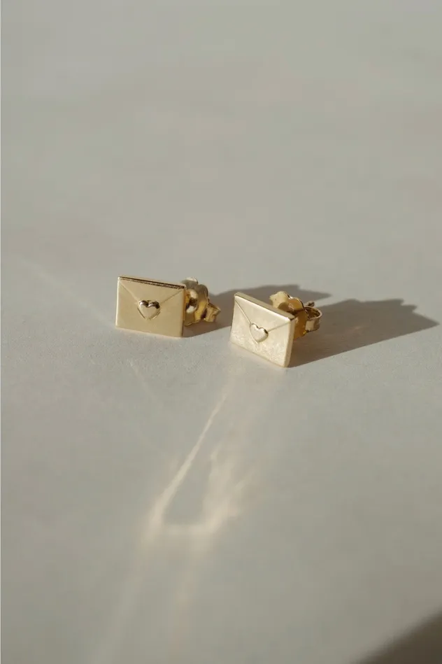 Love Note Studs readytoship Foe Dear Earrings