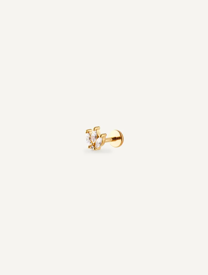 Maison Dore Jewelry Earrings QUEEN PIERCING